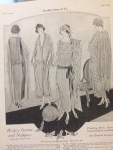 Research of women's clothes from the era