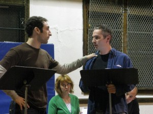 Photo Credit: Cristina Sussman. Christopher Tramantana, Catherine Yeager & Peter Hawk Byrne.