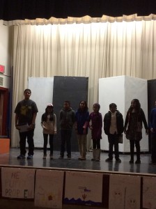 Playmaking students take a bow